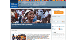 Desktop Screenshot of hungerprojekt.ch